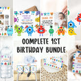 Load image into Gallery viewer, Monsters 1st Birthday Bundle