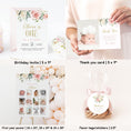 Load image into Gallery viewer, Blush Pink Floral 1st Birthday Bundle