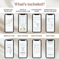 Load image into Gallery viewer, Baby Elephant Baby Shower Invitation Website