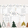 Load image into Gallery viewer, 12 Christmas Trees Holiday Games