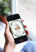 Load image into Gallery viewer, Woodland Animals Baby Shower Invite