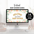 Load image into Gallery viewer, Baby Floral Virtual Baby Shower Games