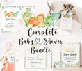 Load image into Gallery viewer, Complete Dinosaur Baby Shower Bundle