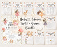 Load image into Gallery viewer, Fairy Baby Shower Invite & Games