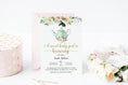 Load image into Gallery viewer, Floral Tea Party Baby Shower Invite
