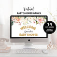 Load image into Gallery viewer, Garden Floral Virtual Baby Shower Games