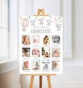 Load image into Gallery viewer, Pink Elephants First Year Poster