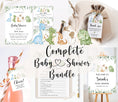 Load image into Gallery viewer, Complete Greenery Dinosaur Baby Shower Bundle