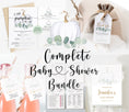 Load image into Gallery viewer, Complete Greenery Pumpkin Baby Shower Bundle
