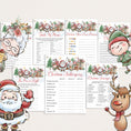 Load image into Gallery viewer, 12 Santa Family Christmas Games