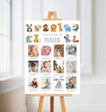 Load image into Gallery viewer, Colorful Animals First Year Poster