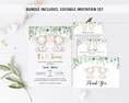 Load image into Gallery viewer, Complete Twin Elephants Baby Shower Bundle
