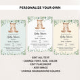 Load image into Gallery viewer, Bear Baby Shower Invite