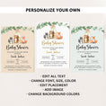 Load image into Gallery viewer, Woodland Baby Shower Invite