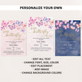 Load image into Gallery viewer, Butterflies Baby Shower Invite