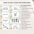 Load image into Gallery viewer, Safari Virtual Baby Shower Games