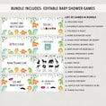 Load image into Gallery viewer, Dinosaur Virtual Baby Shower Games