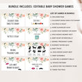 Load image into Gallery viewer, Floral Virtual Baby Shower Games