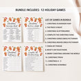 Load image into Gallery viewer, 12 Gingerbread Christmas Games