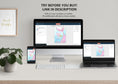 Load image into Gallery viewer, Mermaid Birthday Invite