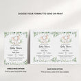 Load image into Gallery viewer, Elephant Baby Shower Invite