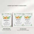 Load image into Gallery viewer, Dinosaur Baby Shower Invite