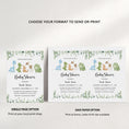 Load image into Gallery viewer, Dinosaur Baby Shower Invite