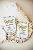 Load image into Gallery viewer, Dinosaur Baby Shower Invite