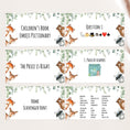 Load image into Gallery viewer, Woodland Baby Shower Games