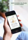 Load image into Gallery viewer, Wild One Safari Birthday Invite