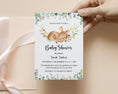 Load image into Gallery viewer, Deer Baby Shower Invite & Games