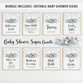 Load image into Gallery viewer, Complete Winter Animals Baby Shower Bundle