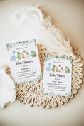Load image into Gallery viewer, Dinosaur Baby Shower Invite