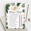 Load image into Gallery viewer, 14 Jungle Animals Baby Shower Games