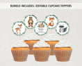 Load image into Gallery viewer, Complete Woodland Animals Baby Shower Bundle