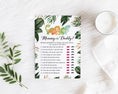 Load image into Gallery viewer, 14 Tropical Dinosaur Baby Shower Games