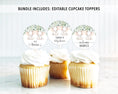 Load image into Gallery viewer, Complete Twin Elephants Baby Shower Bundle