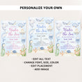 Load image into Gallery viewer, Sea Baby Shower Invite & Games