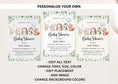 Load image into Gallery viewer, Baby Animals Baby Shower Invite & Games