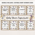 Load image into Gallery viewer, Complete Purple Dragon Baby Shower Bundle