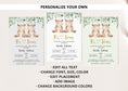 Load image into Gallery viewer, Twin Bears Baby Shower Invite & Games Bundle