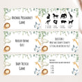 Load image into Gallery viewer, Safari Virtual Baby Shower Games