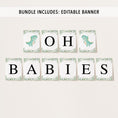 Load image into Gallery viewer, Complete Twin Trex Baby Shower Bundle