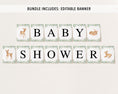 Load image into Gallery viewer, Complete Deer Baby Shower Bundle