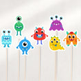 Load image into Gallery viewer, Colorful Monsters Centerpieces