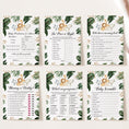 Load image into Gallery viewer, 14 Jungle Animals Baby Shower Games