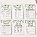 Load image into Gallery viewer, 14 Twin Dinosaurs Baby Shower Games