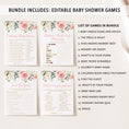 Load image into Gallery viewer, 14 Floral Baby Shower Games