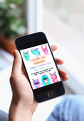 Load image into Gallery viewer, Girl Monster Birthday Invite