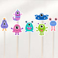 Load image into Gallery viewer, Colorful Monsters Centerpieces